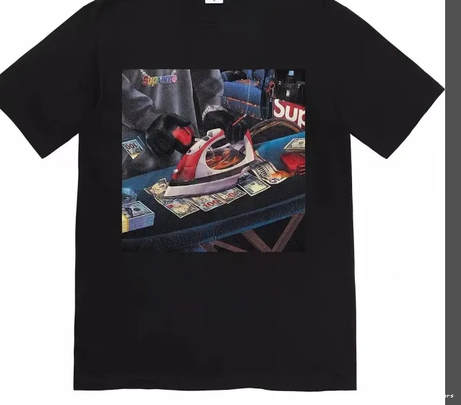 T-shirt S M Black L 22SS Necklace White Banknote BLING Large Tee Sleeve Gas and Short XL USD Iron 1009